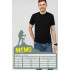 Футболка MEMO мужская черная "All you need is pasport"