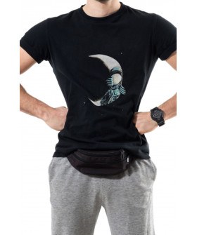 Trace of Space T-shirt for men black  