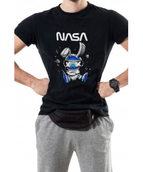 Футболка Trace of Space мужская черная "NASA"