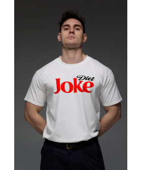 Футболка Aspirine мужская белая "Diet Joke"