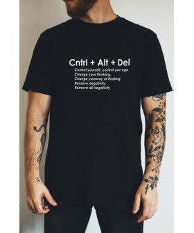 Футболка Ctrl+ "Cntrl + Alt + Del "