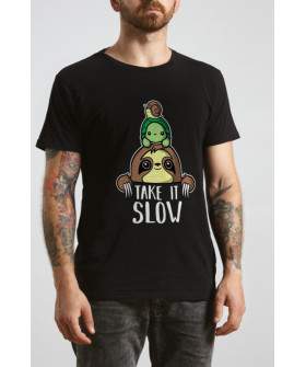 Футболка Ctrl+ "Take is slow"