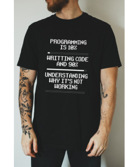 Футболка Ctrl+ "Программирование - это ..."