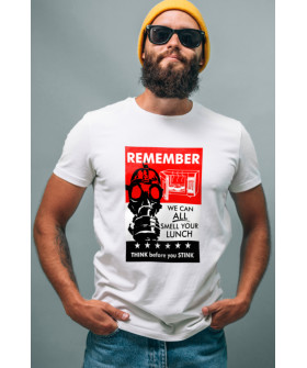 Футболка Ctrl+ мужская белая "Remember..."