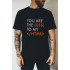 Футболка чорна чоловіча Ctrl+ "You are the {css} to my </html>"
