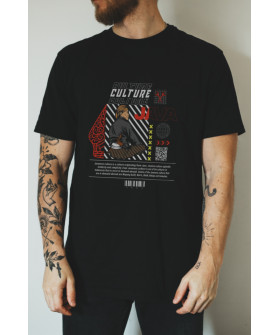 Футболка черная мужская Ctrl+ "Culture Java"