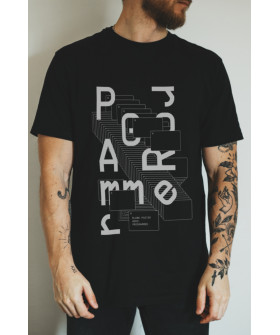 Футболка черная мужская Ctrl+ "Programmer"