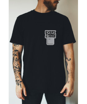Футболка черная мужская Ctrl+ "Every thing is under ctrl"