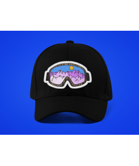 Кепка мужская черная MEMO "Snowboard mask"