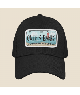 Кепка мужская черная MEMO "Outer banks"