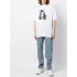 Футболка Trace of Space Oversize мужская белая "Wow - cool tee shirt"
