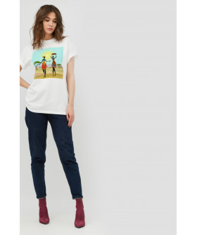 Футболка oversize