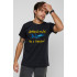 Men's patriotic T-shirt "Good evening we are from Ukraine"
