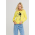 Women's sweatshirt with a print basic /no flis/