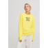 Women's sweatshirt with oversized print /no flis/