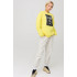 Women's sweatshirt with oversized print /no flis/ 