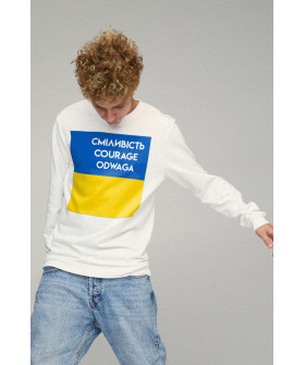 Men's sweatshirt BASIC /no flis/