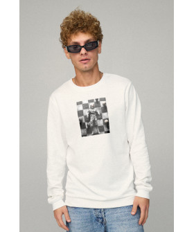 Men's sweatshirt BASIC /no flis/