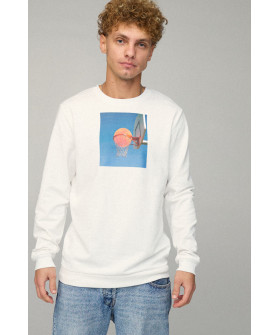 Men's sweatshirt BASIC /no flis/