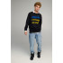 Світшот чоловічий OVERSIZE /no flis/