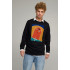 Світшот чоловічий OVERSIZE /no flis/