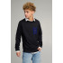 Світшот чоловічий OVERSIZE /no flis/