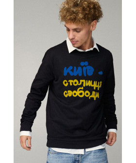 Світшот чоловічий OVERSIZE /no flis/