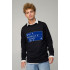 Світшот чоловічий OVERSIZE /no flis/