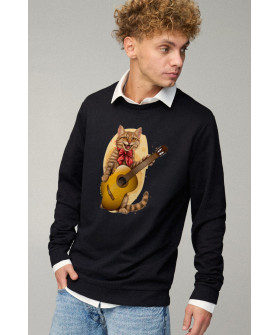 Світшот чоловічий OVERSIZE /no flis/