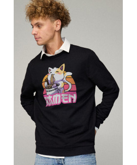 Світшот чоловічий OVERSIZE /no flis/
