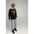 Світшот чоловічий OVERSIZE /no flis/