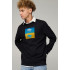 Світшот чоловічий OVERSIZE /no flis/