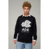 Sweatshirt men's OVERSIZE /no flis/