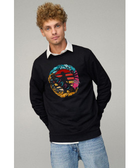 Sweatshirt men's OVERSIZE /no flis/