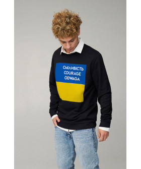 Свитшот мужской OVERSIZE /no flis/