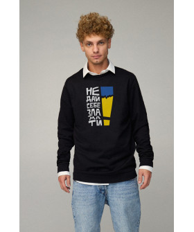Світшот чоловічий OVERSIZE /no flis/