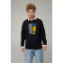 Світшот чоловічий OVERSIZE /no flis/
