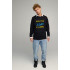 Sweatshirt men's OVERSIZE /no flis/