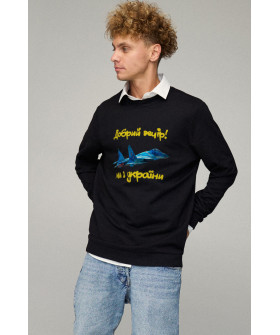 Sweatshirt men's OVERSIZE /no flis/