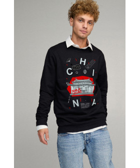 Свитшот мужской OVERSIZE /no flis/