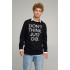 Світшот чоловічий OVERSIZE /no flis/