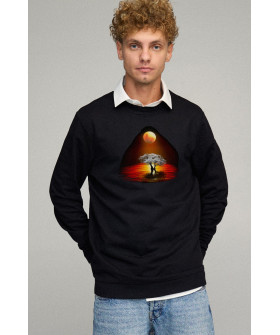 Свитшот мужской OVERSIZE /no flis/