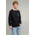 Sweatshirt men's OVERSIZE /no flis/