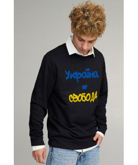 Світшот чоловічий OVERSIZE /no flis/