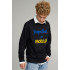 Світшот чоловічий OVERSIZE /no flis/
