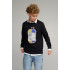 Світшот чоловічий OVERSIZE /no flis/