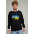Світшот чоловічий OVERSIZE /no flis/