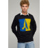 Світшот чоловічий OVERSIZE /no flis/