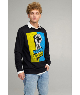 Свитшот мужской OVERSIZE /no flis/