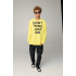 Sweatshirt men's OVERSIZE /no flis/